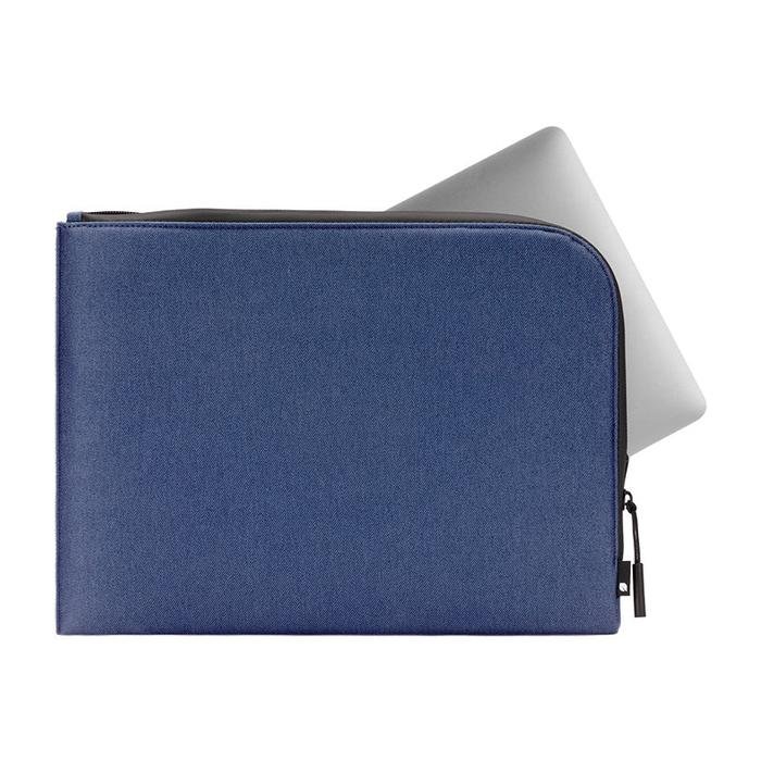 Incase Sleeve Macbook Pro 16 Inch - Facet With Recycled Twill Repelland Recycle - Blue (INMB100730-NVY) Sleeve Macbook Pro | Tas Macbook Pro 16 Inch | Sleeve MacBook | Laptop sleeve case | Macbook sleeve | Pelindung Laptop | Laptop Bag - 3
