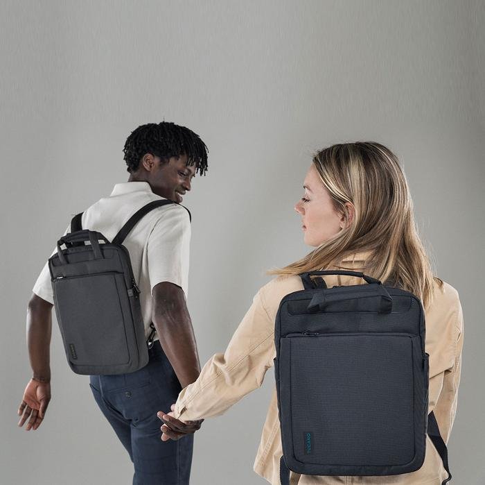 Tucano Backpack Workout 4 for Laptop / Macbook Pro 14" (WO4BK-MB14) Ransel Laptop 14 Inch | Tas Kerja | Ransel Laptop | Tas Laptop | Tas pria | Tas Traveling | Tas kantor | Tas Kerja Pria | Ransel Kantor | Ransel Kerja | Ransel Pria | Ransel Travel - ANTHRACITE - 5