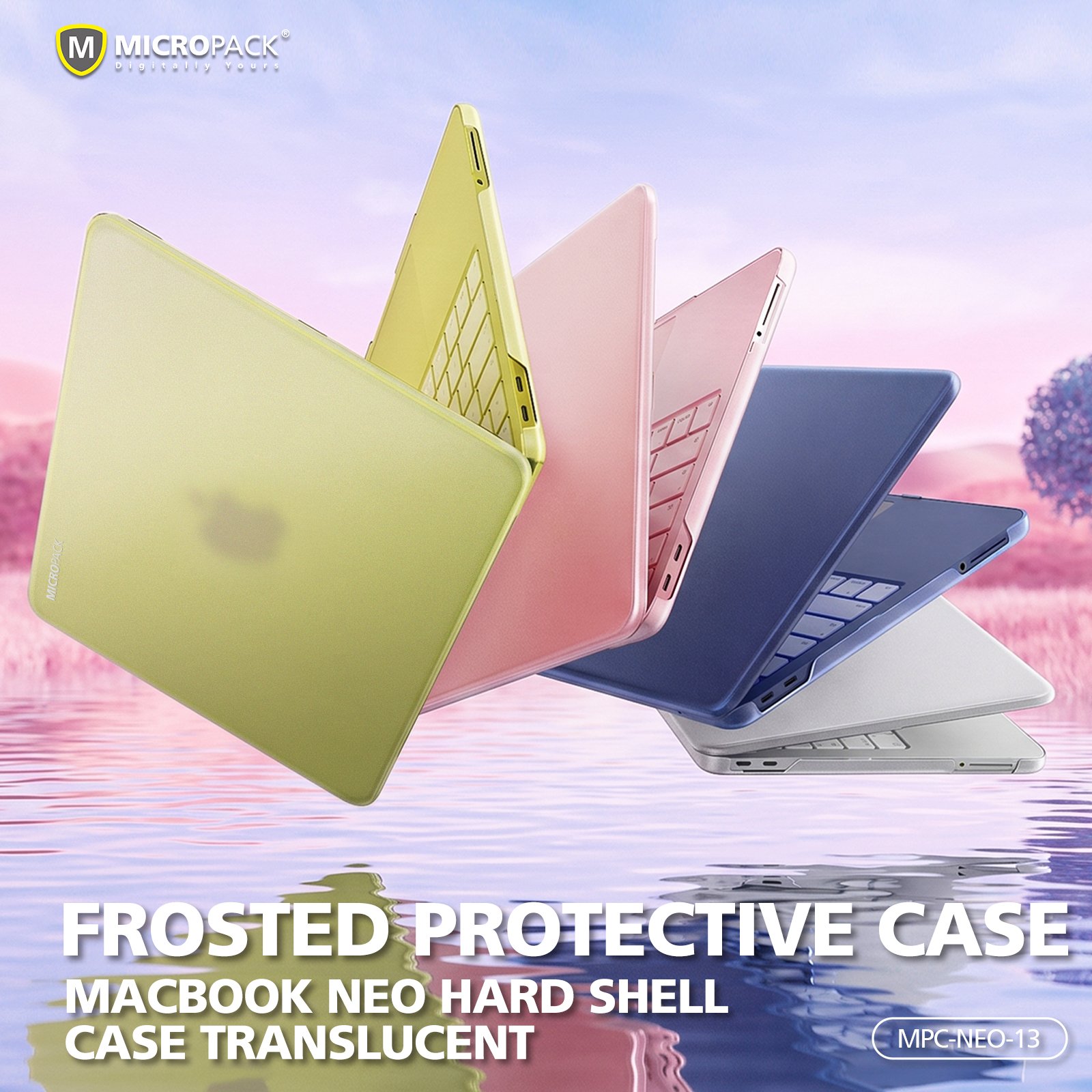 MICROPACK Case Macbook Neo 13 Inch Hardcase Harshell MPC-NEO-13 - 2