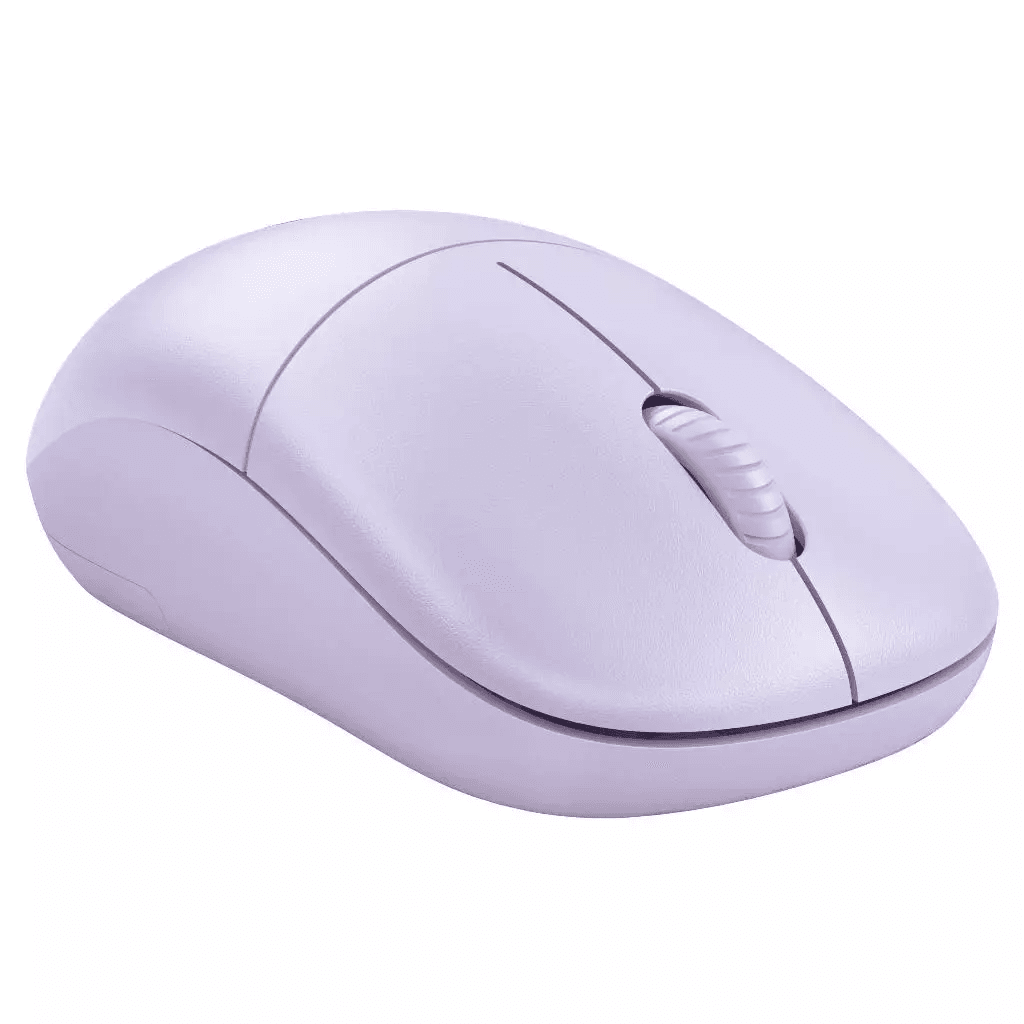 Micropack Mouse Wireless - Silent Click - Slim Design - MP-712W - SFI Group - Purple