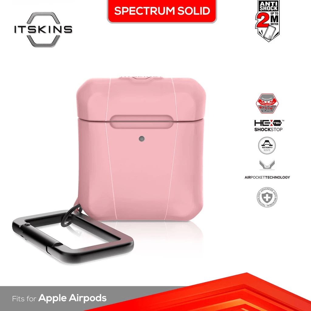ITSkins Case Spectrum Solid For Airpods - SFI Group - Pink
