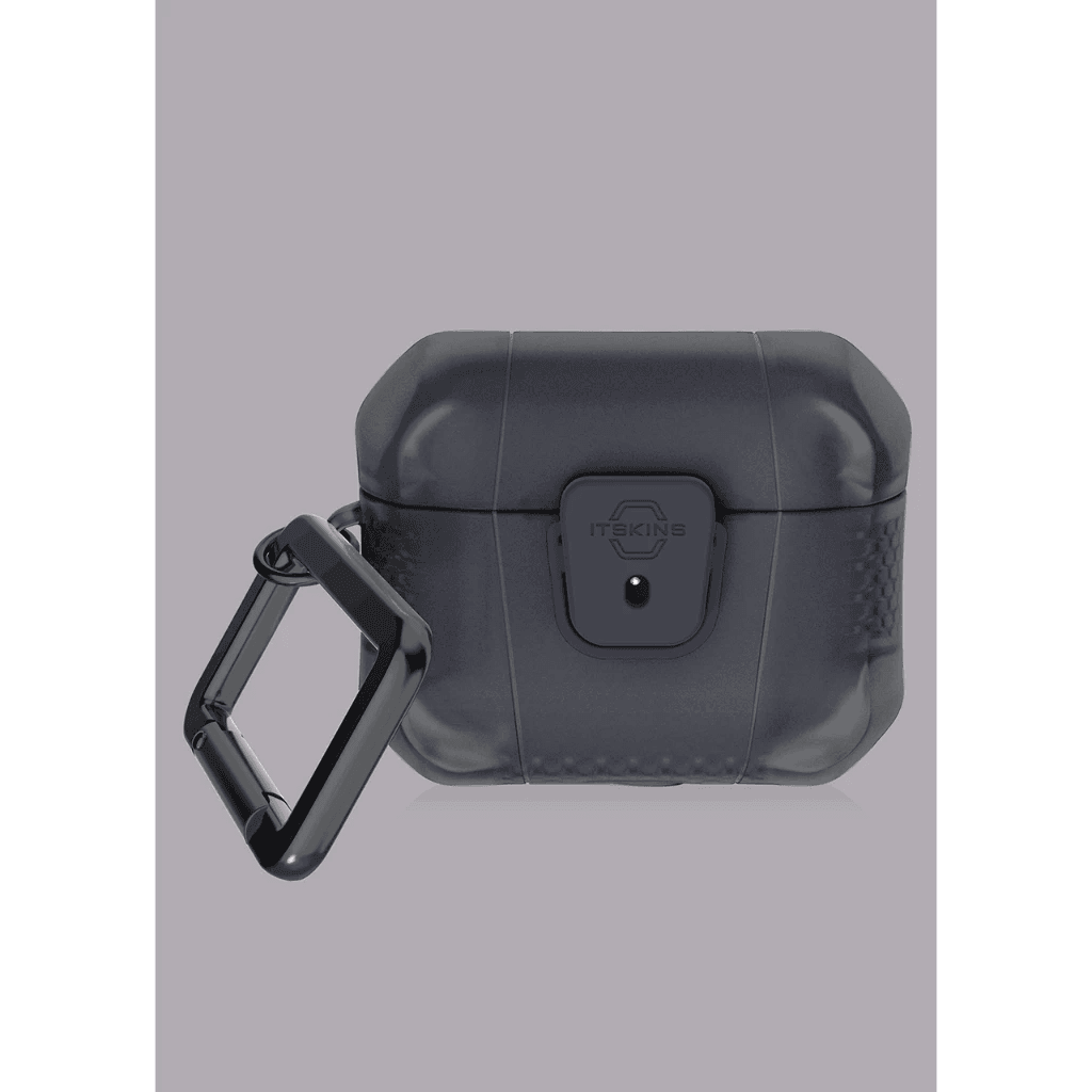 Case Airpods Pro Gen 2 / Pro 1 - ITSKINS Spectrum R // Solid Casing - SFI Group - Smoke