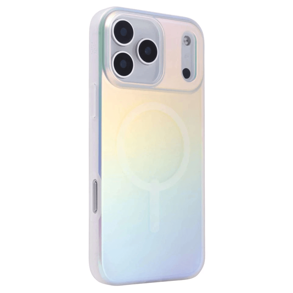 ZAGG Case iPhone 17 17 Pro 17 Pro Max - Casing HP Iphone 17 - Milan Snap Cases Casing ProMax - Iridescent - SFI Group - Iphone 17 Pro