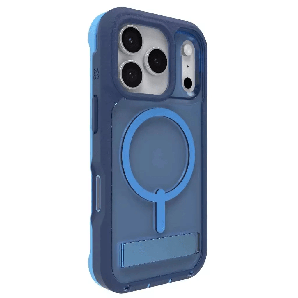 ZAGG Case For iPhone 17 Pro / 17 Pro Max - Casing HP iPhone 17 ProMax - Rainer - Snap - with Kickstand Kick Stand & Camera Button - SFI Group - Iphone 17 Pro