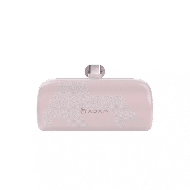 Adam Elements Power Bank Pocket 5000 mAh - Gravity P5C - Fast Charging Mini Powerbank - APBADGVP5C - SFI Group - Pink