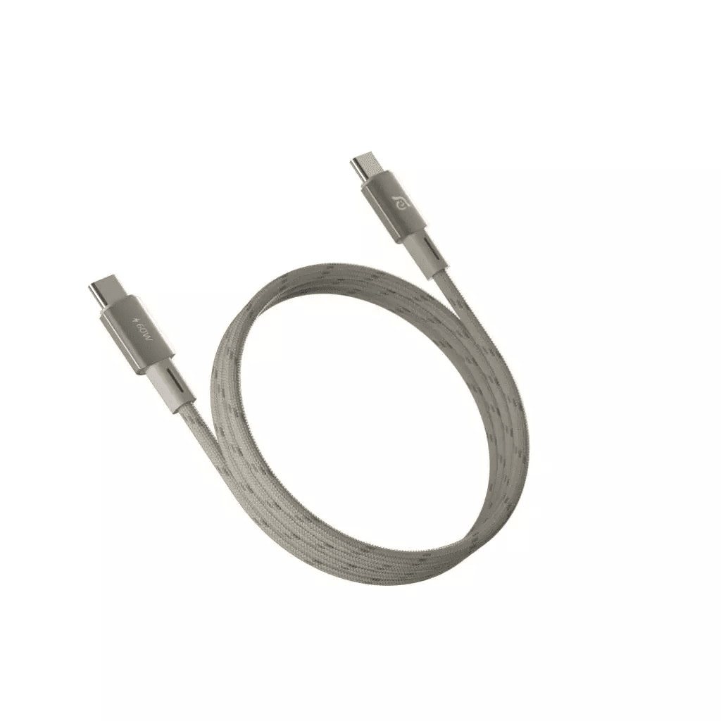 Adam Elements Cable Data Magnetic USB C to C 60W - 100 cm - Kabel Data/Kabel Charger - Casa MS100 - ACBADMS100 - SFI Group - Titanium