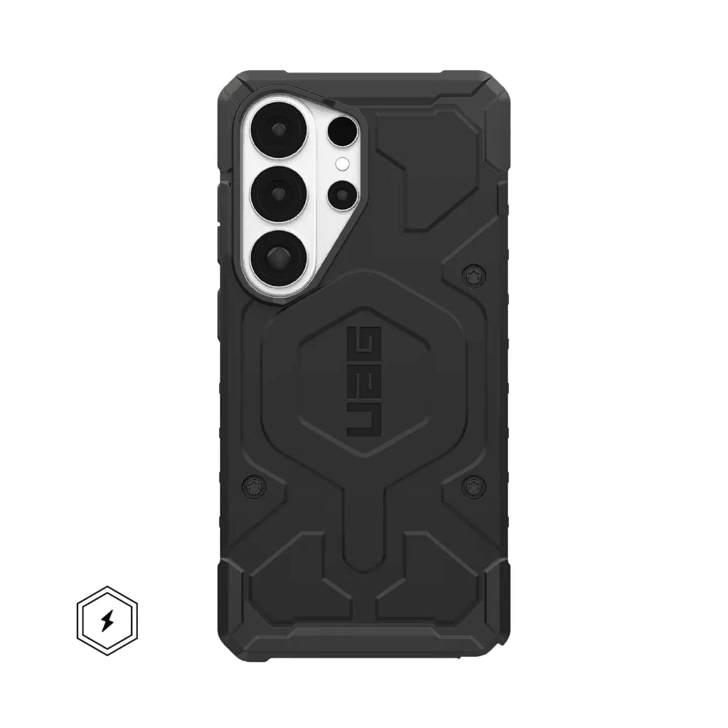 UAG - Case For Samsung Galaxy S26 Ultra - Casing Premium Pathfinder MagSafe - Heritage Yellow - SFI Group - Black