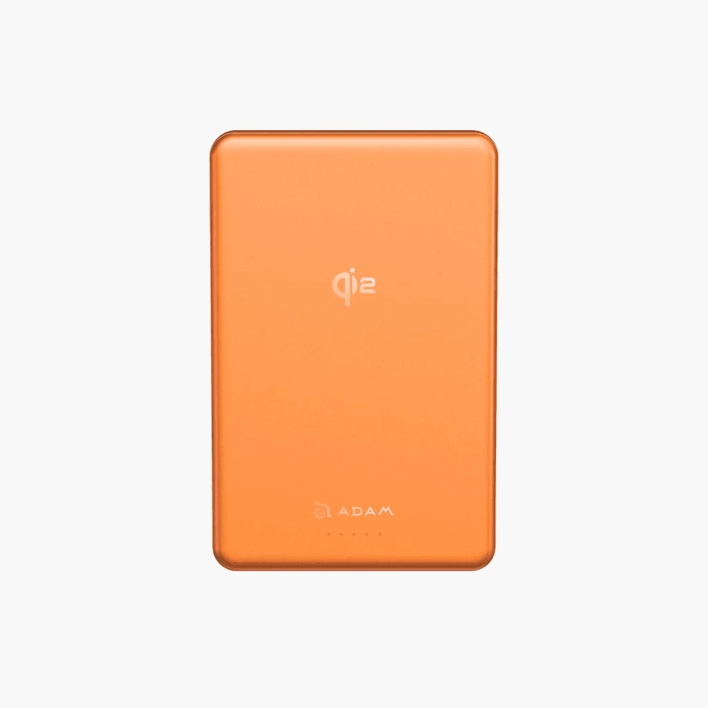 Adam Elements - Powerbank Vionta Q10 CCC Qi2 C - Fast Charging 10000 10.000 5000 5.000 mAh - 30W - Power Bank Slim - SFI Group - Orange