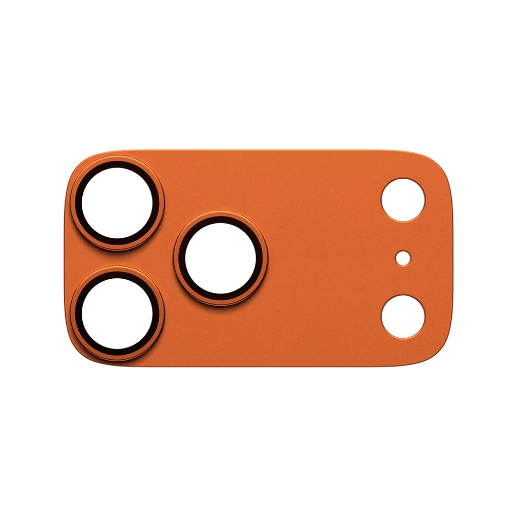 PanzerGlass Camera Protection iPhone 17 Pro Max/17 Pro - Fender - Pelindung Kamera - SFI Group - Cosmic Orange