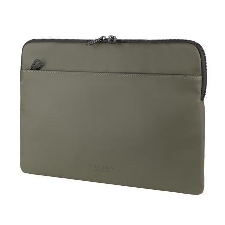 Tucano Sleeve Gommo for MacBook/ laptop up to 13/14" | Tas laptop 13/14" | Sleeve MacBook | Laptop sleeve case | Macbook sleeve | Pelindung Laptop | Laptop Bag | BFGOM1314 - Military Green (SKU: BFGOM1314-VM)