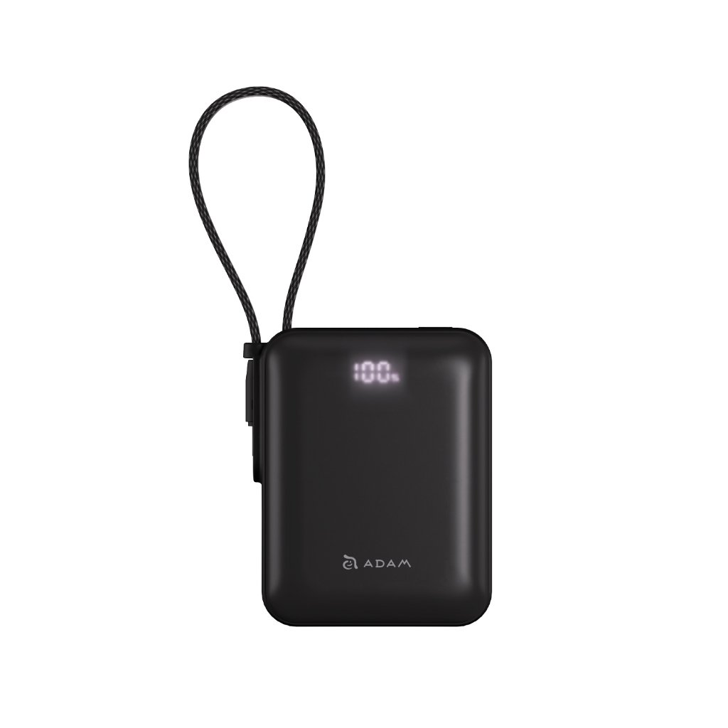 Adam Elements - Powerbank CCC Fast Charging 10000 10.000 mAh - 22.5W - Power Bank Vionta Q - SFI Group - Black