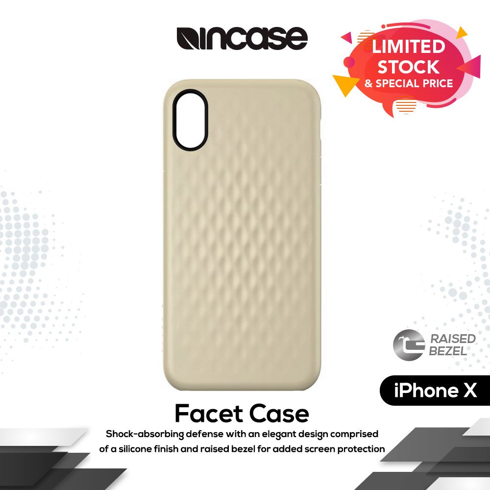Incase Case For iPhone X Facet - Casing - SFI Group - Slate