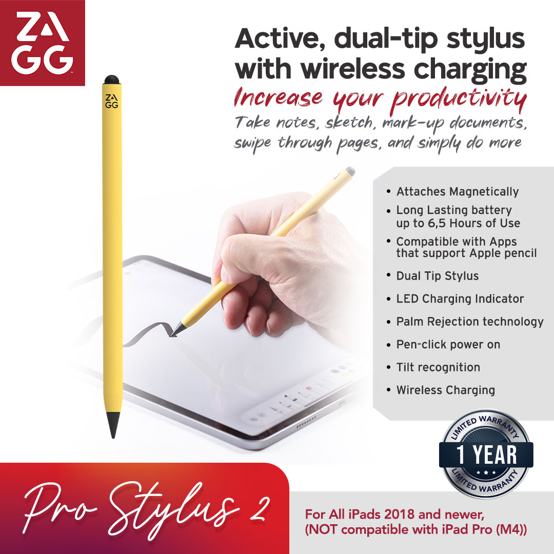 ZAGG PRO STYLUS PENCIL IPAD IPAD PRO (2018 AND NEWER) – SFI Group